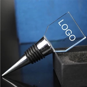 Optic Crystal Wine Stopper
