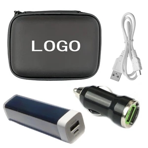 Power Bank and Car Charger Set