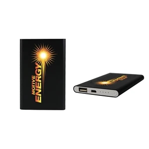 Aluminum Slim 4000 mAh Power Bank Charger