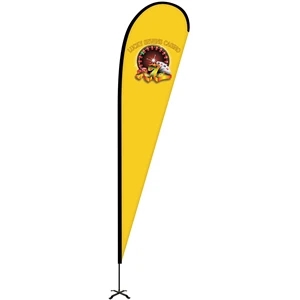 12' Portable Single Reverse Teardrop Kit with Cross Base