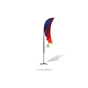 9ft Angled Shape Feather Flag