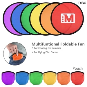 Flying Disc With Pouch