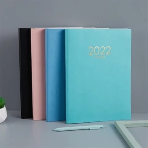 Custom Logo Extra Large A4 Leather Business Notebook Notepad