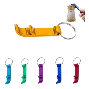 Bottle Opener Keychain Metal Custom Logo