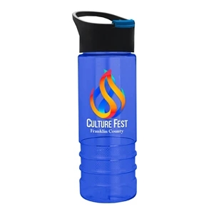 Salute2 - 24 oz. Bottle With Pop-up Sip Lid - Digital