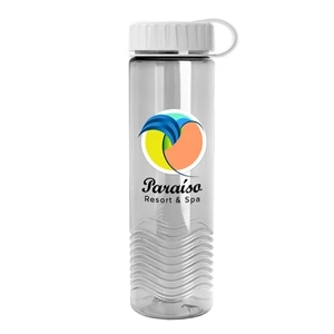 24oz Wave Bottle - Tethered Lid - Digital