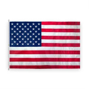 USA Embroidered Flag 8' x 12' to 40' x 76'