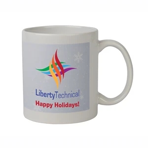 POD White Ceramic Mug Full Color 11 oz