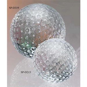 2 3/8" - The "golf Ball" Crystal Golf Shaped Sports Award By Crystal World