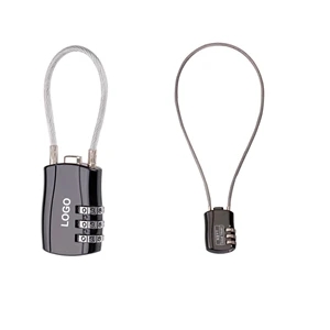 3-Digit Combination Cable PadLock