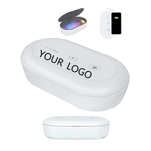 Multi-Function UV Light Sterilizer Box w/Wireless Charger