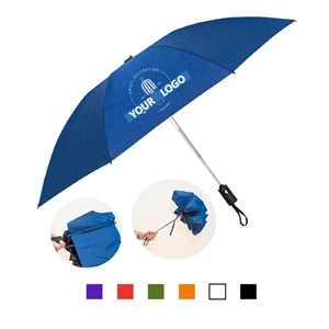 Custom Logo Automatic folding umbrella