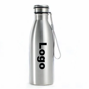 17oz Side Hanging Stainless Steel Water Bottle