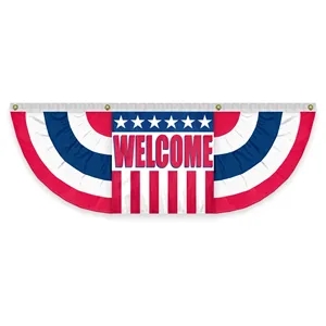 USA Pleated Full Fan With Welcome Center