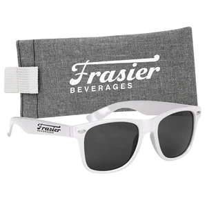 Malibu Sunglasses with Heathered Pouch