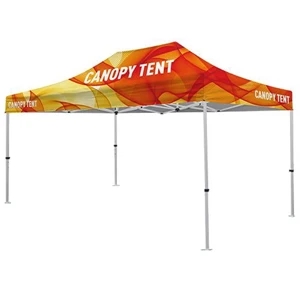 Premium Aluminum ( Silver) 15' Tent Kit (Full-Bleed Dye Subl