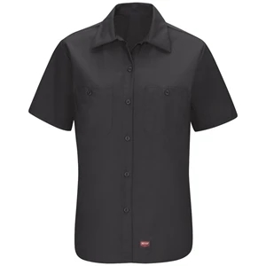 Red Kap Shirts - Women's Short Sleeve Mimix Work Shirt