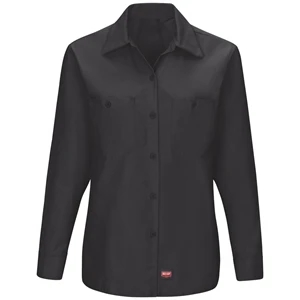 Red Kap Shirts - Women's Long Sleeve Work Shirt with Mimix