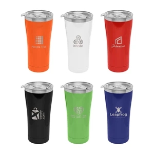 Yukon - 22 oz. Double-Wall Stainless Travel Mug - Laser