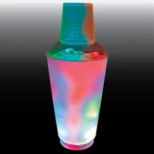 Frosted With Tri Color Lights