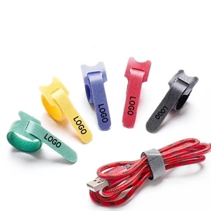 Reusable Data Cable Ties Fastener Tape