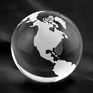 Globe Paperweight - 3" Diameter
