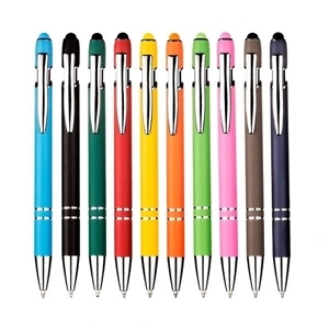 Soft Touch Metal Ballpoint Pen