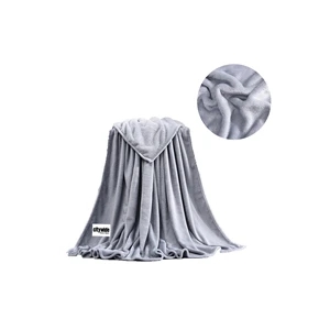 Custom Logo Fleece Blanket Throw