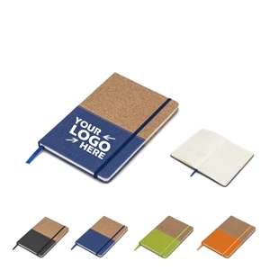Custom Logo A5 Cork Junior Notebook