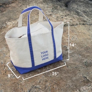 Ventura Tote Large Size 18 Oz Canvas Handbag