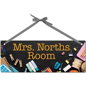 Sublimatable Rectangle Hardboard Wall Decor with Ribbon