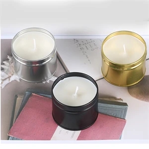 Natural Soy Wax Portable Travel Tin Scented Candles