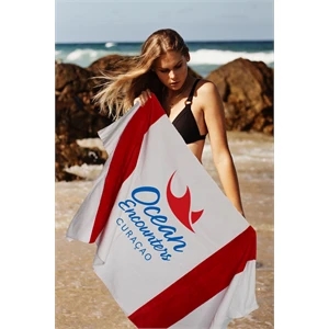 Dual Stripe Beach/Bath Towel