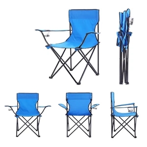 Outdoors Folding Camping Chair with Cup Holder