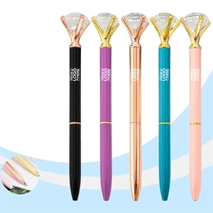 Crystal Metal Ballpoint Pen for School/ Office