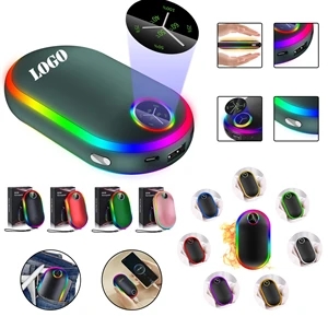 Rechargeable Hand Warmer with Lights