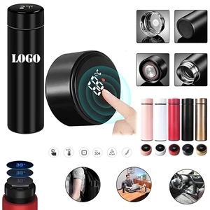 Stainless Steel Vacuum Flask Smart Temperature Water Cup