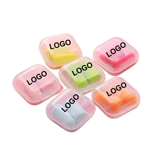 Noise Reduction Foam Earplugs With Custom Logo