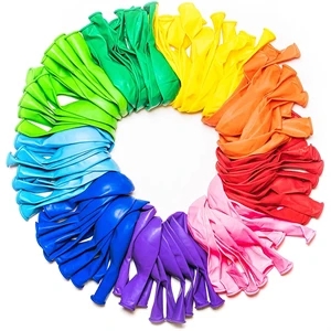 12" Multicolor Latex Balloon