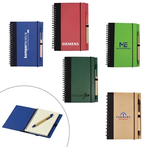 Eco Friendly Notebook with pen