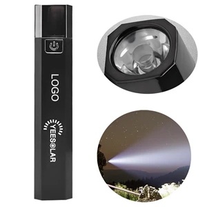 Portable Flashlight With Power Bank