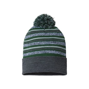 CAP AMERICA USA-Made Striped Beanie