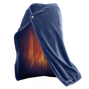 Custom Logo Usb Electric Heated Blanket Throw