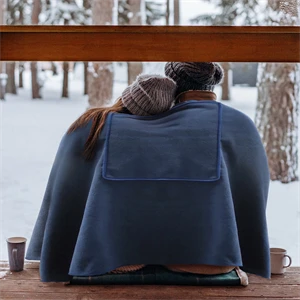 Custom Logo Warm Electric Heated Blankets Throw