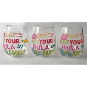 17oz Clear Acrylic Stemless Drinkware