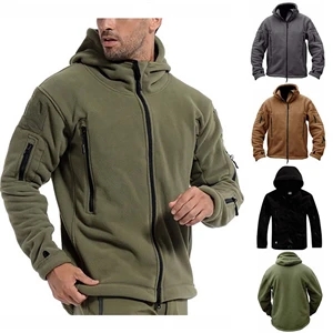 Fleece Military Tactical Jacket Hoodie