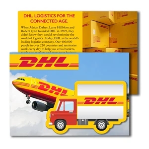 Post Card with Full Color Box Truck Coaster