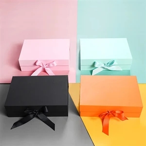 Magnetic  Collapsible Gift Box With Lid