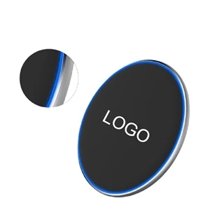 Custom Logo 15W Mobile Phone Wireless Fast Charger With Custom Logo