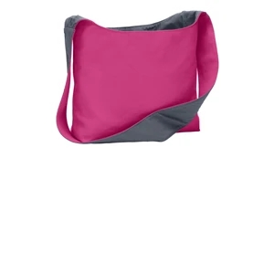 Port Authority Cotton Canvas Sling Bag.